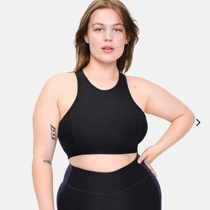 NWT Outdoor Voices Athena Crop Charcoal Large